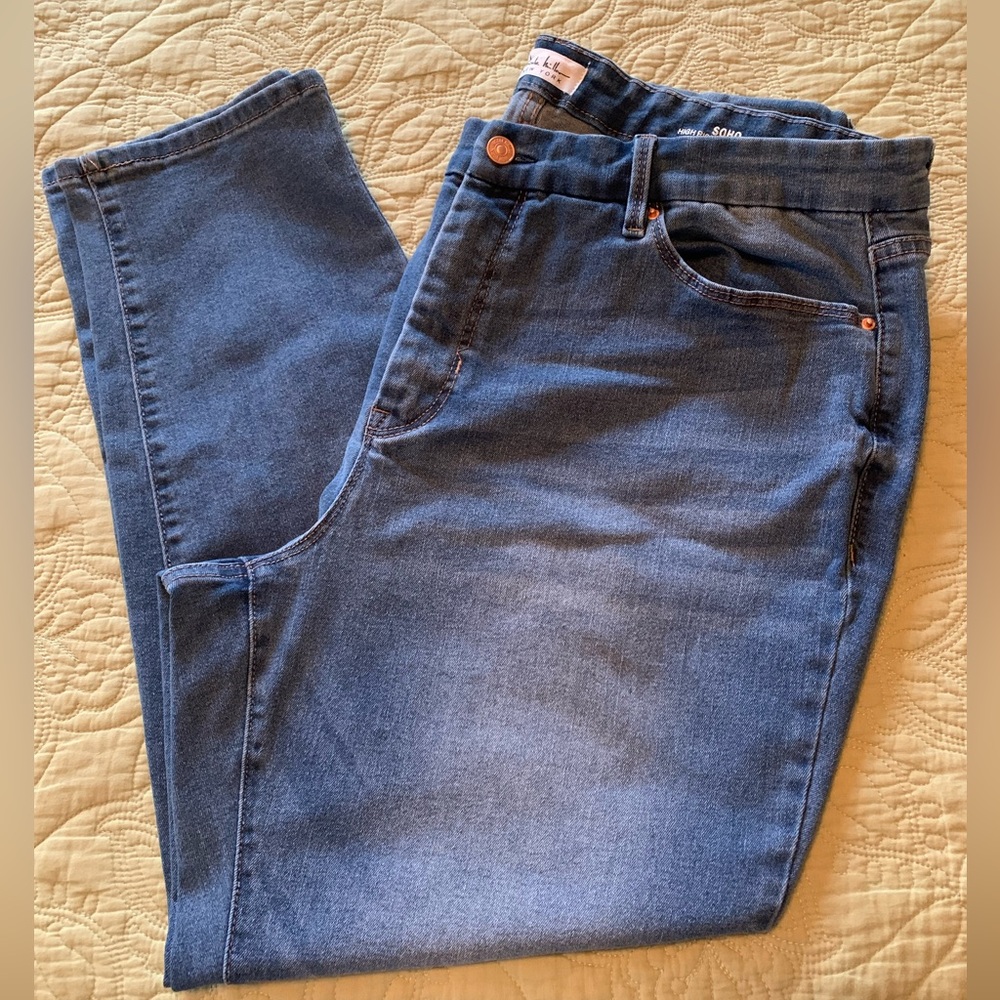 Nicole Miller Plus Size Skinny Jean